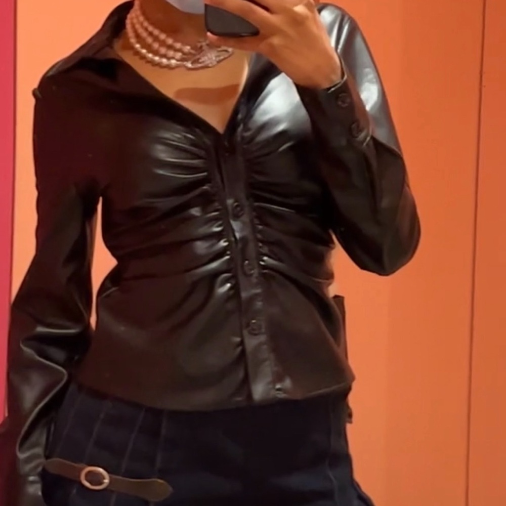Zara button up